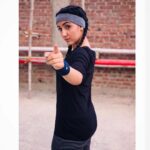 Ashnoor Kaur Instagram - Pangaa mat lena👅 . . #bts #patialababes #dhaakad #tomboyme #todaysgirl #loveyourself #workonyourself #ashnoorkaur #ashnoorstylediaries