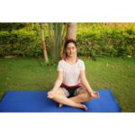 Ashnoor Kaur Instagram - The most important pieces of equipment you need for doing yoga are your body and your mind✨ #happyyogaday #internationalyogaday #loveyourself #investinyourself #ashnoorkaur #yogaday #nature #breathe