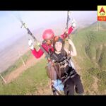Ashnoor Kaur Instagram - Posting this because this has been one of my most memorable stories❤️ . . Don’t forget to tune into ABP news today, 2:30-3:30pm to watch this mother’s day special, Para-gliding story❤️ @abpnews @sbsabpnews @kalim1712 @kauravneet79 . . #paragliding #mothersday #adventure #momanddaughter#mysurprisetrip Shelar