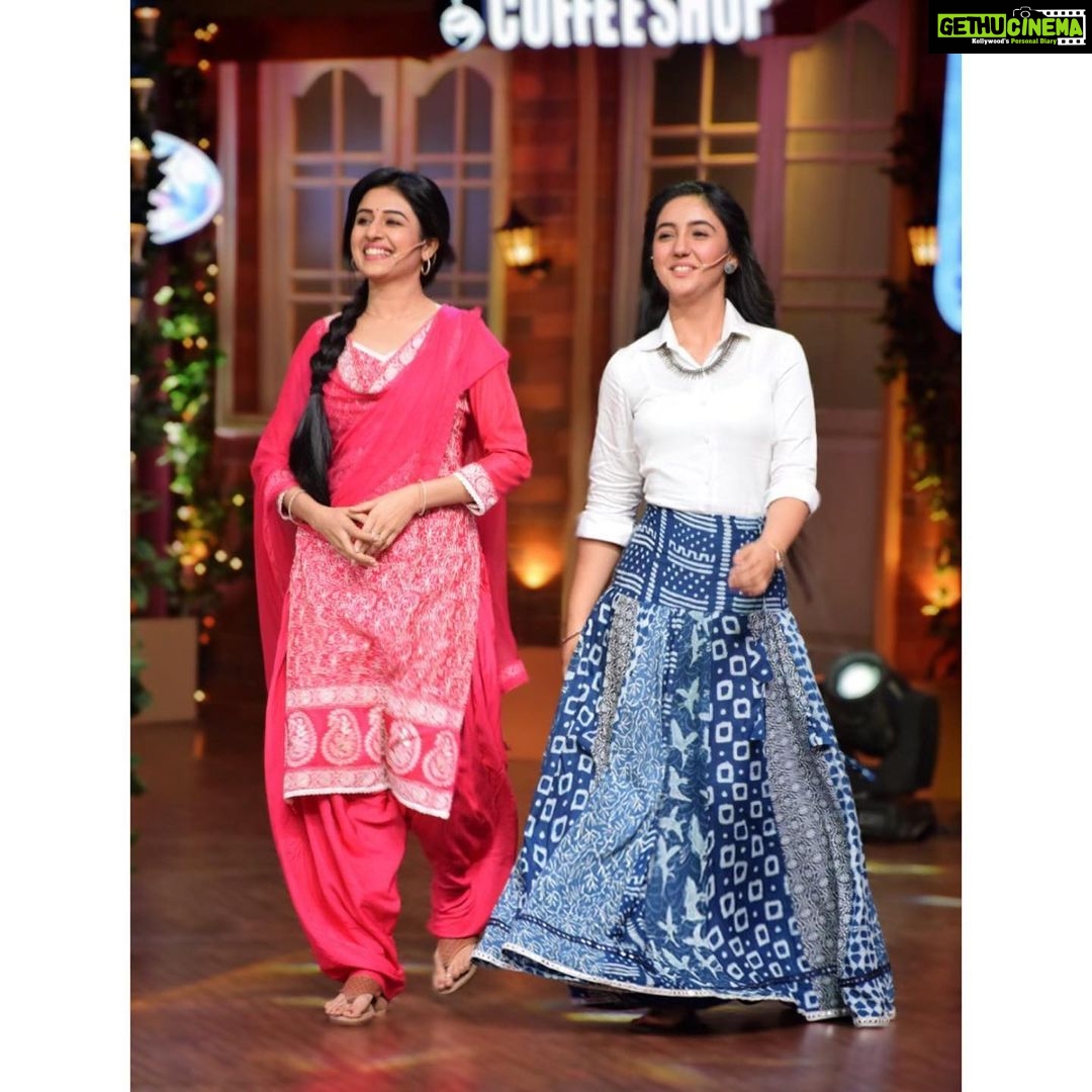 Ashnoor Kaur Instagram - Don’t forget to tune into #TheKapilSharmaShow today at 9:30pm, for the Mother’s Day special episode, because, PATIALA BABES in the houseee💃🏻 Only on @sonytvofficial #PatialaBabes