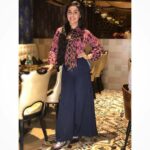 Ashnoor Kaur Instagram - Some pictures from my dinner segment for @tellytrendz at @maharajabhogindia with the Chomu @yunus_khan08 🤗 Had a lovely time, with great food and great company!❤️ Styled by my lovely - @shrishtimunka ❤️ Outfit by- @non.con.form Assisted by- @thestorytailor_ #WhatIWore #ootd #dinner #segment #AshnoorStyleDiaries