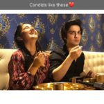 Ashnoor Kaur Instagram - Some pictures from my dinner segment for @tellytrendz at @maharajabhogindia with the Chomu @yunus_khan08 🤗 Had a lovely time, with great food and great company!❤️ Styled by my lovely - @shrishtimunka ❤️ Outfit by- @non.con.form Assisted by- @thestorytailor_ #WhatIWore #ootd #dinner #segment #AshnoorStyleDiaries