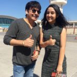 Ashnoor Kaur Instagram – #Amritsar to #Mumbai journey with @realsudeshlehri , it was lovely meeting youđ #MumbaiAmComingBack #ashnoorkaur #travel