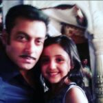 Ashnoor Kaur Instagram - A very happy birthday to one of the most humble and genuine person, none other than @beingsalmankhan ... it was always lovely working with you😘❤