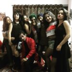 Ashnoor Kaur Instagram – Halloween party with my lovely squadddd🔥