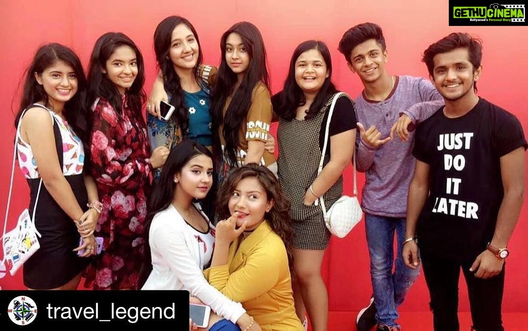 Ashnoor Kaur Instagram - Had a lovely time with this gang at the #abudhabiweek ❤️ MMRDA Grounds