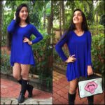 Ashnoor Kaur Instagram - Caption it guys!❤️ Dress by @korona_fashion_world Travel organiser by @_mad_over_accessories Necklace by @styyle_inn #ashnoorkaur