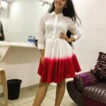 Ashnoor Kaur Instagram - Good morning❤ #positiveVibes #makeuproomscenes Outfit by @dream_fashion4u #ashnoorkaur Mumbai, Maharashtra