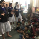 Ashnoor Kaur Instagram - My visit to the orphanage yesterday left a great impact on me❤️ the children there are so joyous and happy with the things they have, and we having so many things but keep on cribbing... they have taught me a lesson.. we sang, danced , dabbed and even played games! One child over there wants to become a software engineer, someone wants to become a doctor and someone, a Dj.. I feel so happy within after meeting them.. And have a longing to visit them very soon and spend some quality time with them❤️ May god bless them 😇 Thank you Anjali Miss for giving me this opportunity😊 #visittoorphanage #lovethem #ashnoorkaur Mumbai, Maharashtra