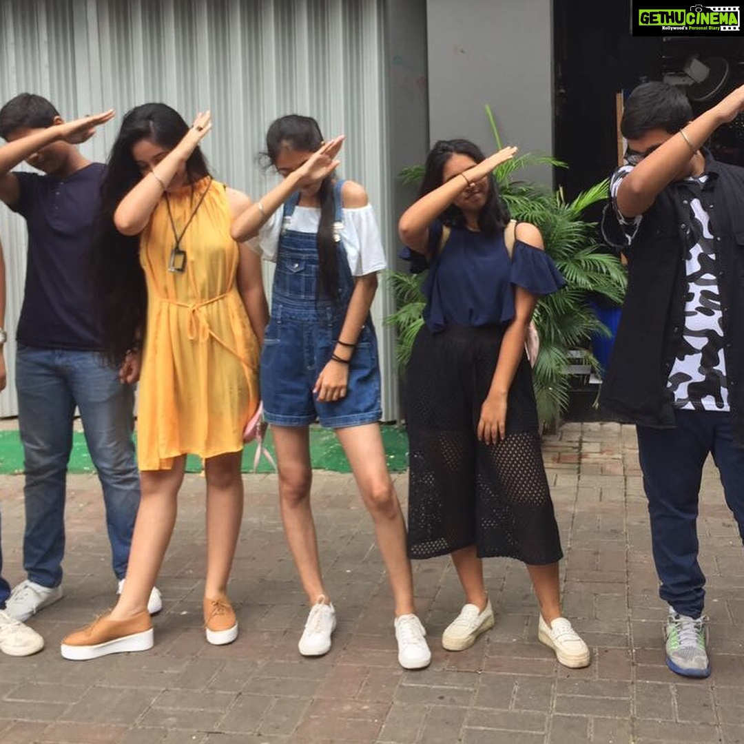 Ashnoor Kaur Instagram - Had a lovely time with my friends❤️ #instarbucks #funwithfriends #streetsnaps Dress and pouch by @_mad_over_accessories #ashnoorkaur Starbucks
