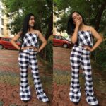 Ashnoor Kaur Instagram - A dress apart.. the 70's look.. this beautiful outfit by @papercrushfashion__ in love with this❤️ #ashnoorkaur #papercrushfashion__ India
