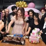 Ashnoor Kaur Instagram – Birthday memories as sweet as the birthday cake🎂♥️
.
.
.
📍@mannrangi
🎂 @bakeoholicdesserts 
🎊 @set_style_snap 
💄 @shine_and_shadow_ 
👗 @alesandracouture 
📸 @smileplease_25