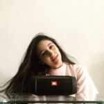 Ashnoor Kaur Instagram - Music can change d world, coz it can change people! When in doubt, turn d Music Up! That's what I do! But d enjoyment of d music can't b possible without a good speaker! So ty @ultimate_brands @theultimategadgets for this really good jbl speaker which changes my mood, n removes d exam pressure! It has a good sound quality! #ashnoorkaur #lovelovelove #ashnoor #blankspace #jblspeaker #sing #moodchange #ultimate_brands