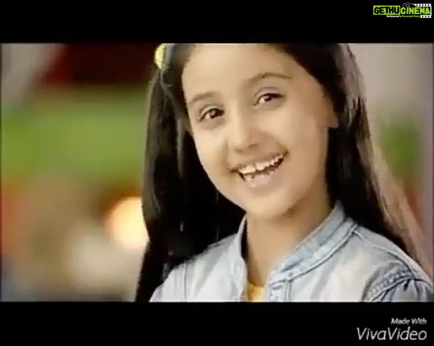 Ashnoor Kaur Instagram - One of my FAV ads! #rasna #ashnoor #ashnoorkaur #tvc #lovelovelove #cute #rasnatvc