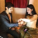 Ashnoor Kaur Instagram – Celebrated Raksha Bandhan with @rohanmehraa and E24❤️ this story will come at 12:28pm and then the repeat at 4:00pm on E24❤️ #HappyRakshaBandhan
My outfit and jewellery by @just4u_shopping
Juttis by @alexbrown.in