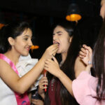 Ashnoor Kaur Instagram - Cake cutting pics❤️ yeah 'Official Teenager' now! Yay🎉 love u all😘 Do See All The Pictures Guys!❤️ #ashnoor #ashnoorkaur #ashnoorsbirthday #ashnoors13th #cakecutting #loveuall #lovethesepeople Rude Lounge - Malad