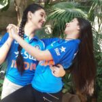 Ashnoor Kaur Instagram - Shot for 'star sports' with a really good friend of mine... rits❤️😘 ... n ehsaas Di , who I met after so long! I really enjoyed working with them!❤️ #ashnoorkaur #lovelovelove #shootshootshoot #shootmodeon #lovemywork #ashnoor #rits #ahsaaschanna #lovelycoactors
