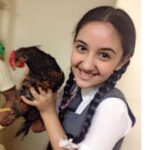 Ashnoor Kaur Instagram - #This #new #member #on #the #set #me #😘 #🐔#yrkkh #wid #me #naira Filmcity, Goregaon, Mumbai