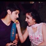 Ashnoor Kaur Instagram - Happy chocolate day... #sibilings #chocolateday #brosis #naksh #niara #starplus #ashnoor #rohan #😘 #🍫