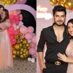 Ashnoor Kaur Instagram - #LastPost from the birthday party🤍 Thanks to all the amazing people who came and made it even more special!!! Love ya’ll✨ (And sorry to all the ones I couldn’t fit in the postttt, IG really needs to increase the carousel & tagging capacity👀👅) . . . 📍 @mannrangi 📸 @smileplease_25 💄 @shine_and_shadow_ 👗 @alesandracouture 🎊 @set_style_snap Mannrangi