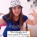 Ashnoor Kaur Instagram - Where are all TVD fans at?🧛🏻♥️