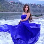 Ashnoor Kaur Instagram - Forever the girl who loves twirling💙 Styled by my lovely @harshkhullarofficial ✨