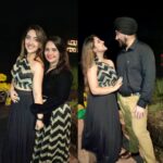 Ashnoor Kaur Instagram - Nights like these♥️✨ #FamilyDinner in the #MiddleOfTheRiver . . Me & mom wearing @styleislandofficial