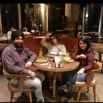 Ashnoor Kaur Instagram - #AboutLastNight at Pa’s birthday celebrations♥️ @gurmeetsingh0911 @kauravneet79 (Don’t miss the last picture🥰) . . 📍 @esora_wineandbistro Wearing @burger.bae Esora