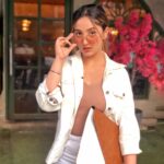 Ashnoor Kaur Instagram - Fall is here🤎🍂 . . (Even tho I live in India ;p Which country do you live in?) 📸 @gurmeetsingh0911 🕶 @gucci 💼 @rashki_bags
