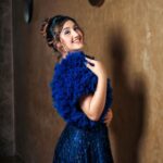 Ashnoor Kaur Instagram - A closer look👀💙 . . (What colour is my eyeliner? Zoom, see and the correct answers get a like ;p )