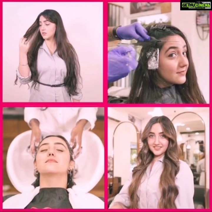Ashnoor Kaur Instagram - Hey guys!!! I recently got my hair coloured with Wella’s new color service, The High Drama Illuminage, the New Age Balayage🤎 A perfect hair colour that has elevated my look and made me feel so confident! I took this perfect step of making this change and you should too with @wellaindia @eltonsteve #MakeChangewithIlluminage #MakeChange #ColorMeWella #SayYesToWella #AskForWella