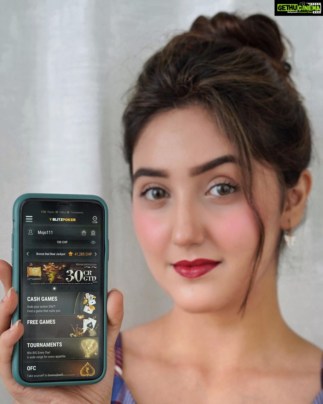 Ashnoor Kaur Instagram - Win upto Rs 30 Crore on India's biggest Poker Tournament IOPC on BLITZPOKER till 1st August- Sign up with my code: "ASHNOOR1K" Check out link in bio♥️