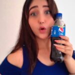 Ashnoor Kaur Instagram - Nothing else can quench my thirst like aur bhi zyada refreshing Pepsi! 💙 Follow @Pepsiindia for all things refreshing. #PepsiAurBhiZyadaRefreshing #HarGhoontMeinSwag