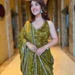 Ashnoor Kaur Instagram - Let the Indian-ness show🤍 . . . #WhatIWore #ashnoorstylediaries Styled by my lovely @nehaadhvikmahajan Wearing @neerusindia 📸 by mommaaaa @kauravneet79