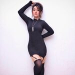 Ashnoor Kaur Instagram - Throw sass around like confetti✨🖤 . 1,2,3, 4 or 5? . . #WhatIWore #AboutLastNight #ashnoorstylediaries Wearing @pixie__.dusttt 📸 @smileplease_25