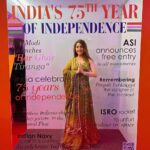 Ashnoor Kaur Instagram - Extremely honoured to be receiving this recognition from the @ministryofculturegoi at the 75th @amritmahotsav 💫 Grateful & blessed! #CulturalAmbassadors . . . . #75at75 #DilSeDesi #HarGharTiranga #MainBharatHu
