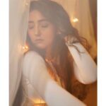 Ashnoor Kaur Instagram - Eye contact is dangerous🤍👀 . . 1 or 2?