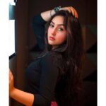 Ashnoor Kaur Instagram - Reminder- People throw shade on what shines🖤✨
