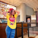 Ashnoor Kaur Instagram - Dressing caʒ to fancy restaurants is my new hobby👁👄👁