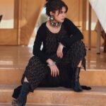 Avneet Kaur Instagram - Rang jo lagyo ♥️ Styling : @tiara_gal @akansha.27 Outfit : @sorayabymalvika Jewellery : @_slush288_ 🤝 : @houseofcreativity._ @style_by_ruchi 📸- @sonianandra