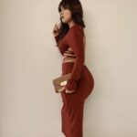 Avneet Kaur Instagram - #TikuWedsSheru #WrapUpParty #AboutLastNight 🤎 Styling : @tiara_gal @akansha.27 Outfit : @herinofficial 🤝 : @style_by_ruchi @houseofcreativity._ MUA: @loveleen_makeupandhair