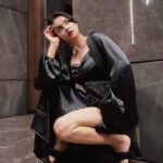 Avneet Kaur Instagram - #TikuWedsSheru wrap up party 🖤❤️ Wearing- @the_details_matter_ 📸- @amandeepnandra