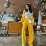 Avneet Kaur Instagram - ✈️💛🌨 📸- @sonianandra Chhattarpati Shivaji International Airport Mumbai