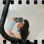Avneet Kaur Instagram - Think I'm in love, 'cause you so sexy Boy, I ain't talkin' about you, I'm talking to my own reflection 😝💙✨ #mirrorselfie #throwback Bhopal, Madhya Pradesh