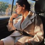 Avneet Kaur Instagram - Nerd but in a cool way.🤎🍁✨ #details #whatiwore #travel Bhopal, Madhya Pradesh