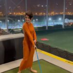 Avneet Kaur Instagram - Trying new things 🤪❤️⛳️ #reelsinstagram #reelitfeelit #dubai2022 #golf #travelwithak #seetheworldwithak Dubai, United Arab Emiratesدبي