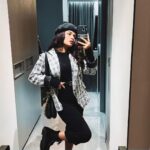 Avneet Kaur Instagram - Winter fashion will always be my fav 🖤🤍 #ootn Bhopal, Madhya Pradesh