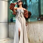 Avneet Kaur Instagram - Brown tones.🤎🍁🍂 Wearing- @ikichic_official 👜- @michaelkors