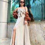 Avneet Kaur Instagram - Brown tones.🤎🍁🍂 Wearing- @ikichic_official 👜- @michaelkors