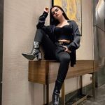 Avneet Kaur Instagram - Choose to be kingdom minded.🖤 #ootn #allblackeverything